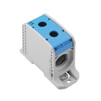 Złączka szynowa przelotowa WPD 133 1X300/1X300 BL | 2502860000 Weidmuller