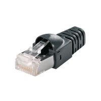 Wtyk RJ45 z zabezpieczeniem przeciwzgięciowym 6.2-7.1mm, IE-P70, cat.6A, IP20 | 8813120000 Weidmuller
