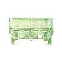 Podstawka oznacznika 4-polowa, przezroczysta | 209-125 Wago