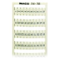 Ramka z oznacznikami WSB, jako karta, biały (arkusz) | 209-766 Wago