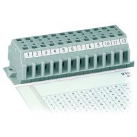 Paski oznacznikowe, jako arkusz DIN A4, biały | 210-333/600-103 Wago