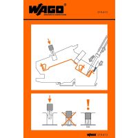 Naklejka Z Instrukcją Obsługi | 210-413 Wago