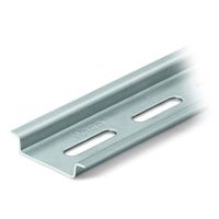 Szyna montażowa, stalowa 35x7,5mm, 1mm, z perforacją, 2m | 210-504 Wago
