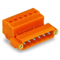 wtyk 1-przewodowy pomarańczowa | 231-636/109-000 Wago