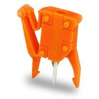 Adapter pomiarowy 1-bieg. do złączek do płytek drukowanych, seria 255, 256, 257, pomarańczowy | 249-113 Wago