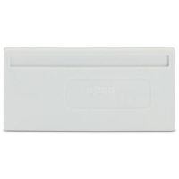 Ścianka rozdzielająca 2mm wystająca, jasnoszary | 279-331 Wago