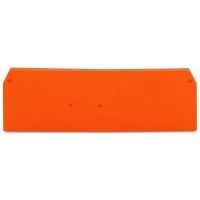 Ścianka końcowa/wewnętrzna, 2mm, pomarańczowa | 279-346 Wago