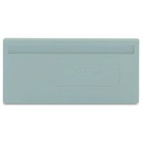 Ścianka rozdzielająca 2mm wystająca, szara | 280-310 Wago