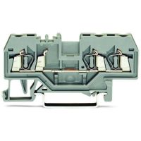 Złączka 3-przewodowa, przelotowa, 2,5mm2, czarna, CAGE CLAMP | 280-671 Wago
