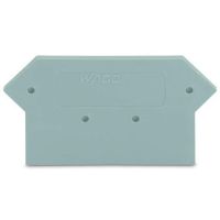 Ścianka końcowa/wewnętrzna, 3mm, szara | 281-316 Wago