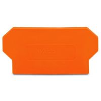 Ścianka rozdzielająca 2mm wystająca, pomarańczowa | 281-327 Wago