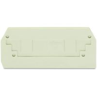 Ścianka końcowa/wewnętrzna, 2,5mm, jasnoszary | 282-330 Wago