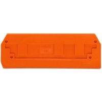 Ścianka końcowa/wewnętrzna, 2,5mm, pomarańczowa | 282-339 Wago