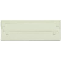 Ścianka rozdzielająca 2mm wystająca, jasnoszary | 282-342 Wago