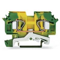 Złączka 2-przewodowa PE 6 mm2, żółto-zielony | 282-607/999-950 Wago