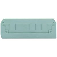 Ścianka końcowa/wewnętrzna 2,5mm, szara | 284-308 Wago