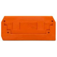 Ścianka końcowa/wewnętrzna, 2,5mm, pomarańczowa | 284-328 Wago