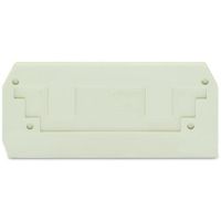 Ścianka końcowa/wewnętrzna, 2,5mm, jasnoszary | 284-330 Wago