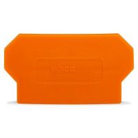 Ścianka rozdzielająca 2mm wystająca, jasnoszary | 284-338 Wago