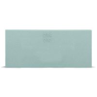 Ścianka końcowa, redukcyjna, 1mm, pomarańczowa | 284-343 Wago