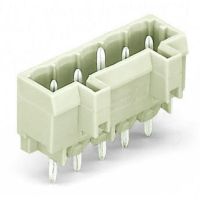 Wtyk THT 1.0x1.0mm solder pin konstrukcja prosta, jasnoszary | 721-138/001-000 Wago