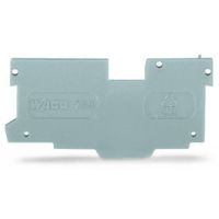 Ścianka końcowa/wewnętrzna, 1,1mm, szara | 769-307 Wago