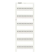 Oznaczniki WMB nadruk pionowo, N (100x), do złączek o szer. 5-17,5mm (arkusz) | 793-677 Wago