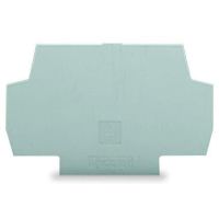 Ścianka końcowa/wewnętrzna, 1mm, szara | 859-525 Wago