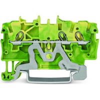 Złączka 3-przewodowa PE 1mm2, żółto-zielony | 2000-1307 Wago