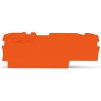 Ścianka końcowa/wewnętrzna 1mm, pomarańczowa | 2002-1792 Wago