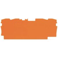 Ścianka końcowa/wewnętrzna, 1mm, pomarańczowa TOPJOBS | 2004-1492 Wago