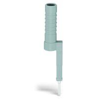 Adapter pomiarowy, do wtyku pomiarowego Fi-4mm, do pomiaru złączek listwowych, szary TOPJOBS  | 2009-174 Wago