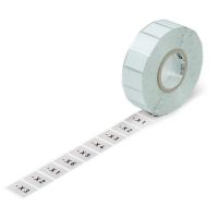 Tabliczka na przycisk 22x22mm, srebrna | 210-847 Wago
