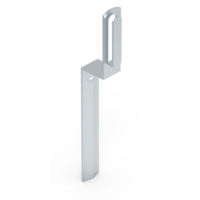 Wspornik odstepowy 2 1/2 (75-80) z gumą, 37.7 OC | 93700701 Elko-Bis