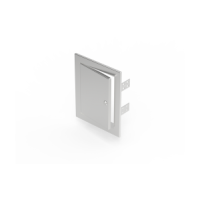 Drzwiczki rewizyjne, 68.3 LA 9016 | 96800323 Elko-Bis