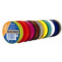 Taśma izolacyjna ELECTRIX 211-P 50mmx20m, czarna | PE-2112001-0050020 Anticor