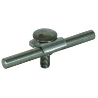 Zacisk do drutu 6-10mm, stal nierdzewna NIRO | 390159 Dehn