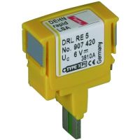 Ogranicznik przepięć, wtyk ochronny DEHNrapid LSA, DRL RE 24 | 907422 Dehn