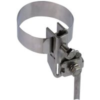 Obejma taśmowa do anten 3/4-3", stal nierdzewna NIRO | 540103 Dehn