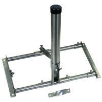 Wspornik na dachy metalowe o regulowanym odstępie 550-900 mm z rurą o średnicy 48 mm do systemu DEHN | 105241 Dehn