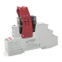 Przekaźnik Interfejsowy 8A 12VDC IP20, PI84-012DC-M41G-MS-2012 | 854909 Relpol