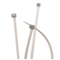 Opaska z metalowym ząbkiem MET-300STC 290x4,5 biały | MET-300STC Trytyt