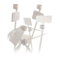 Opaska kablowa z tabliczką opisową GTK-110MC biały (100szt.) | GTK-110MC Trytyt