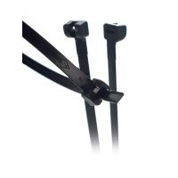 Opaska kablowa z metalowym ząbkiem MET-200IW 200x3,5mm | MET-200IW Trytyt