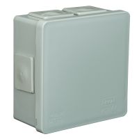 Puszka n/t 86x86x40mm IP55 6-wl klik dł.gum. VP 002-03, szara | 61.109 Elektro-Plast Opatówek