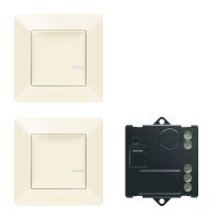 Zestaw gotowy do montażu, kremowy, Valena Life with Netatmo | 752250 Legrand