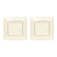 Zestaw gotowy do montażu, kremowy, Valena Life with Netatmo | 752252 Legrand