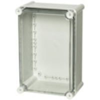 Obudowa 278x188x180, pokrywa przezro z zawiasami, IP 65 PC 2819 18 T-2FSH poliwęglan SOLID | 2539541 Fibox