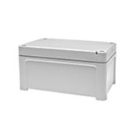 Obudowa z ABS, 130x95x65, pokrywa szara, IP 65 TA131007 Tempo | 5814040 Fibox