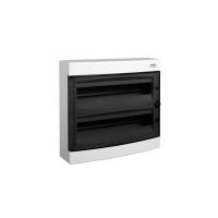 Rozdzielnica modułowa n/t 2x12-modułów, drzwi przezroczyste, IP40 PNS 24T | 101500 Noark